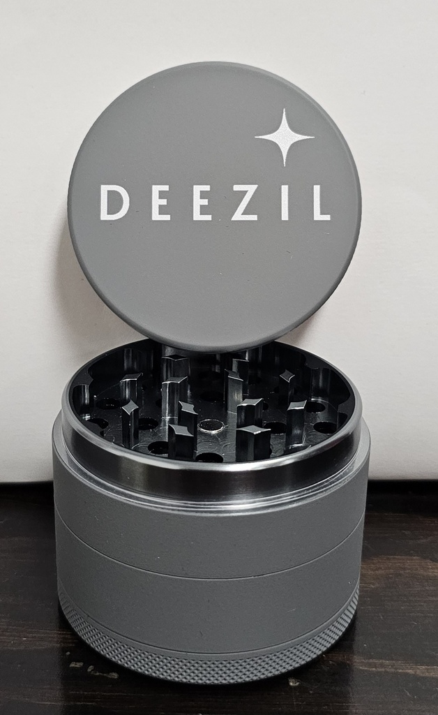 Deezil- 63mm 4 Layer Grinder- Matte
