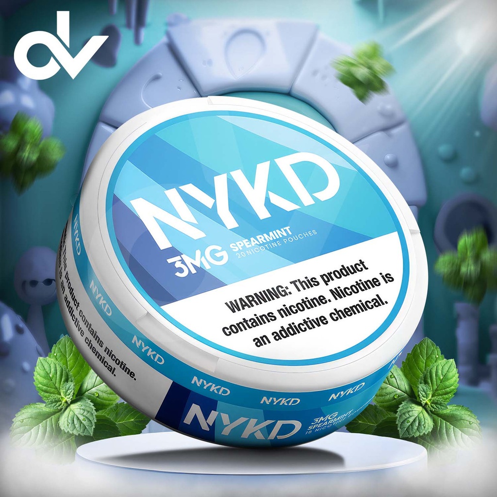 NYKD 15mg Nicotine Pouches - 5 Pack Sleeve