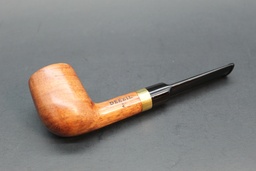 [742420036367] Deezil Rosewood Canadian Pipe w/Gold Ring