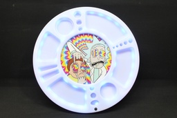 LED Plastic Rolling Spin Tray
