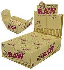 [716165154952] Raw Pre-Rolled Cone Tips Perfecto