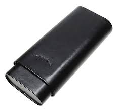 [076622055070] Churchill Humidor Case- Black