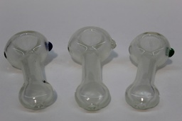 [744242003961] 3.5&quot; Frosted Hand Pipe Mixed Colors - 8ct