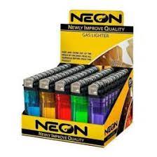 [10855553008228] Neon Gas Lighter 50 Count