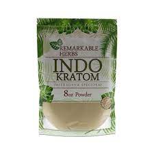 [700598111989] Remarkable Herb 8oz 100g Green Vein Indo Kratom