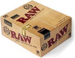 [716165177364] Raw- Classic King Size Slim Paper- 50 Count
