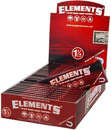 [716165250340] Elements Hemp Papers 1 1/4 size box of 25