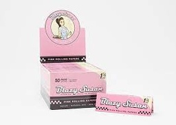 [051497011642] Blazy Susan- Pink Rolling Paper- 1 1/4 - 50pack