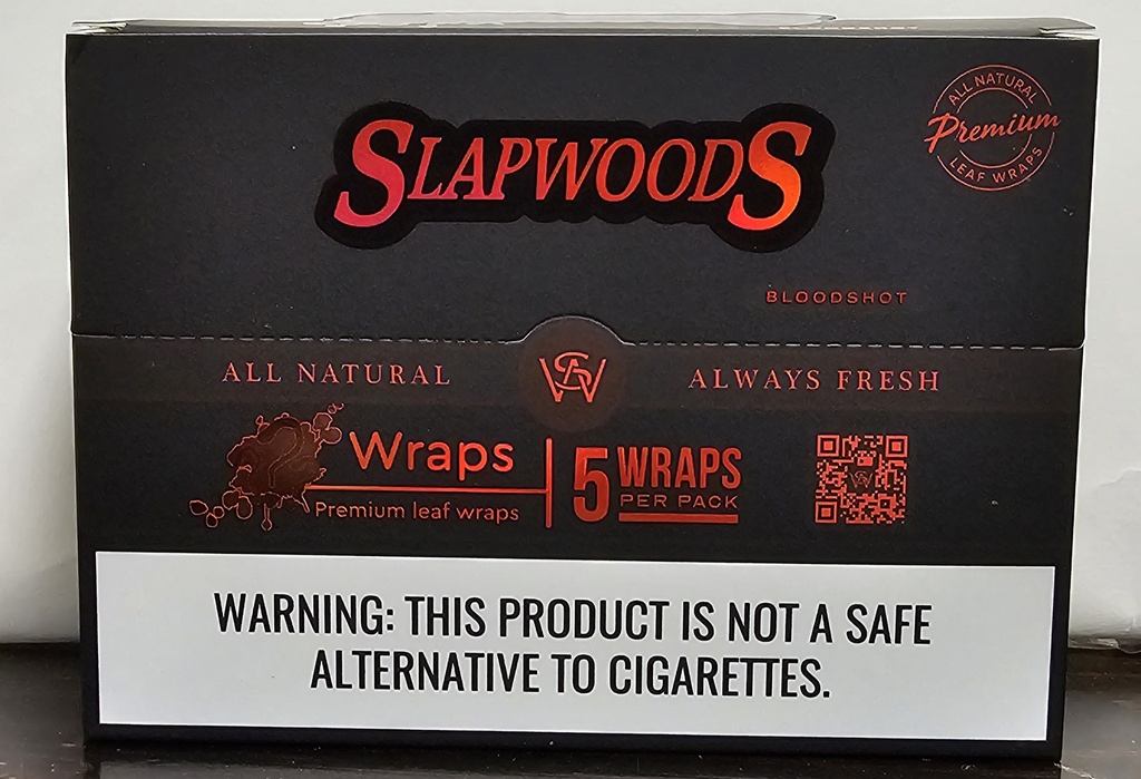 Slapwoods Cigar Wraps Bloodshot-10 Pack