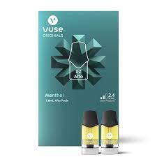 Vuse- 2 Alto Pods- 5 Pack 2.4% Nicotine- Menthol