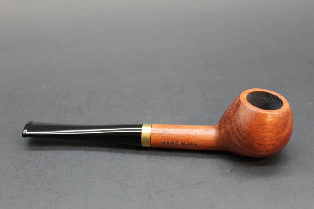 Deezil Rosewood Apple Pipe w/Gold Ring