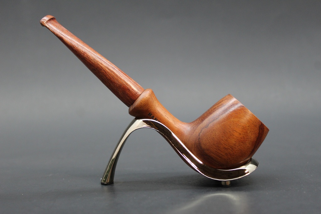 Deezil Rosewood Billiard Pipe w/Wood Stem