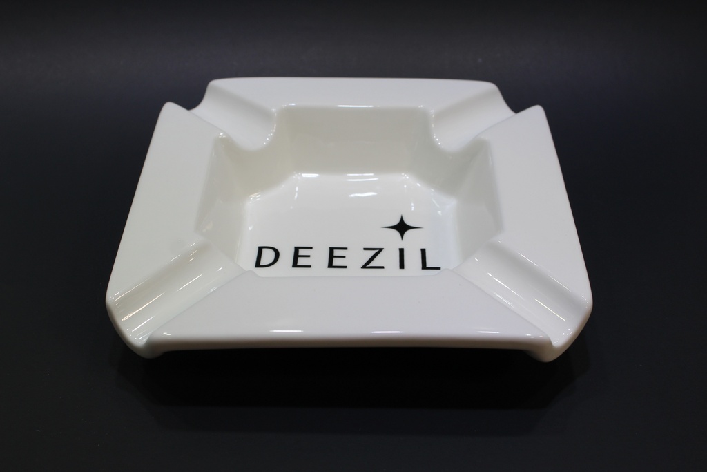 Deezil Ashtray- Corner  8.5&quot; x 8.5&quot;
