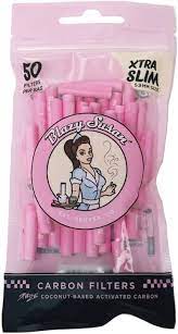 Blazy Susan- Purize Carbon Filter Tips 50ct Bags xtra slim