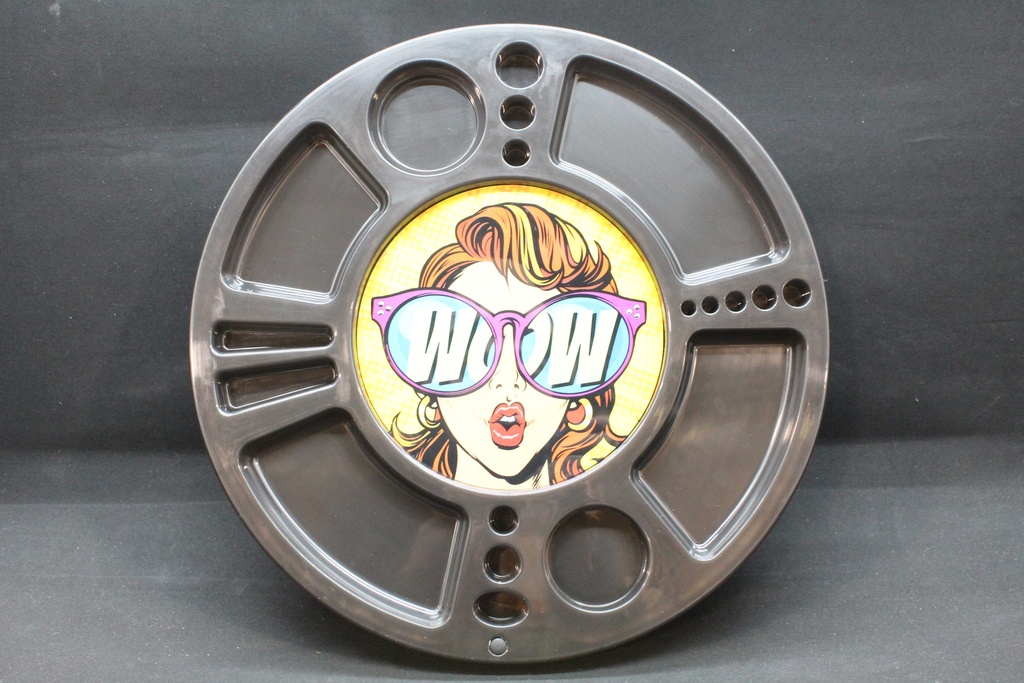 LED Plastic Rolling Spin Tray