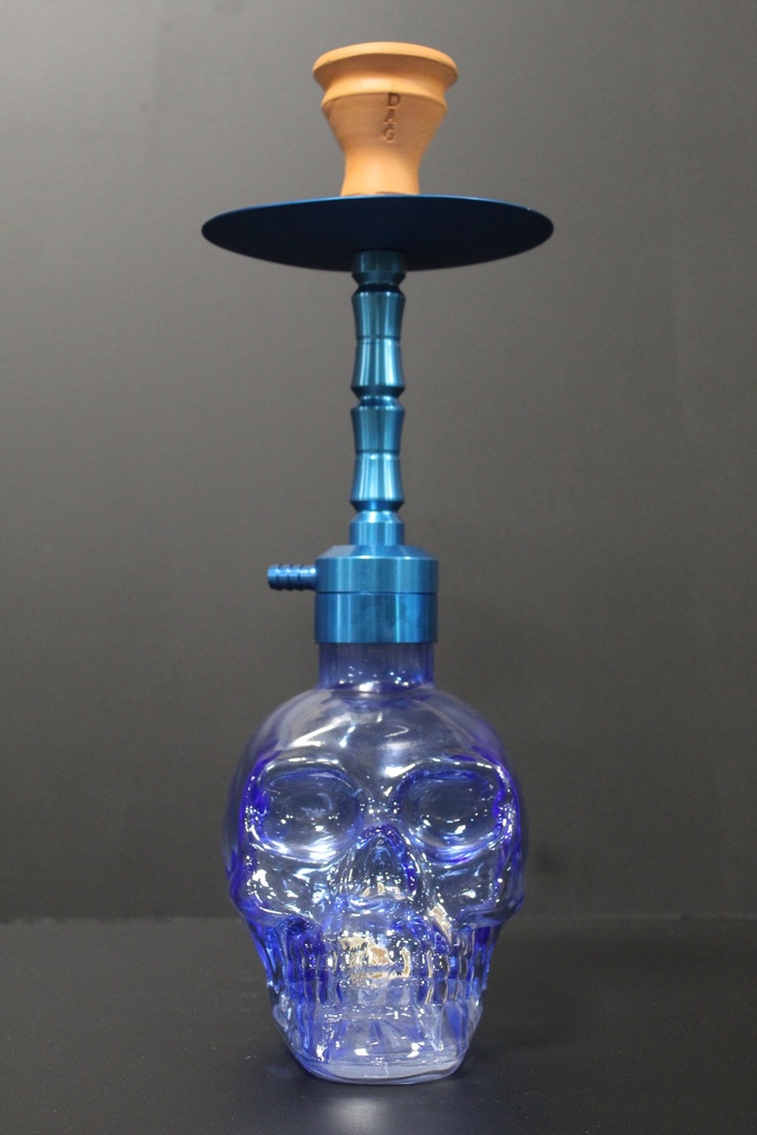 C-Breeze Skull Hookah With Case