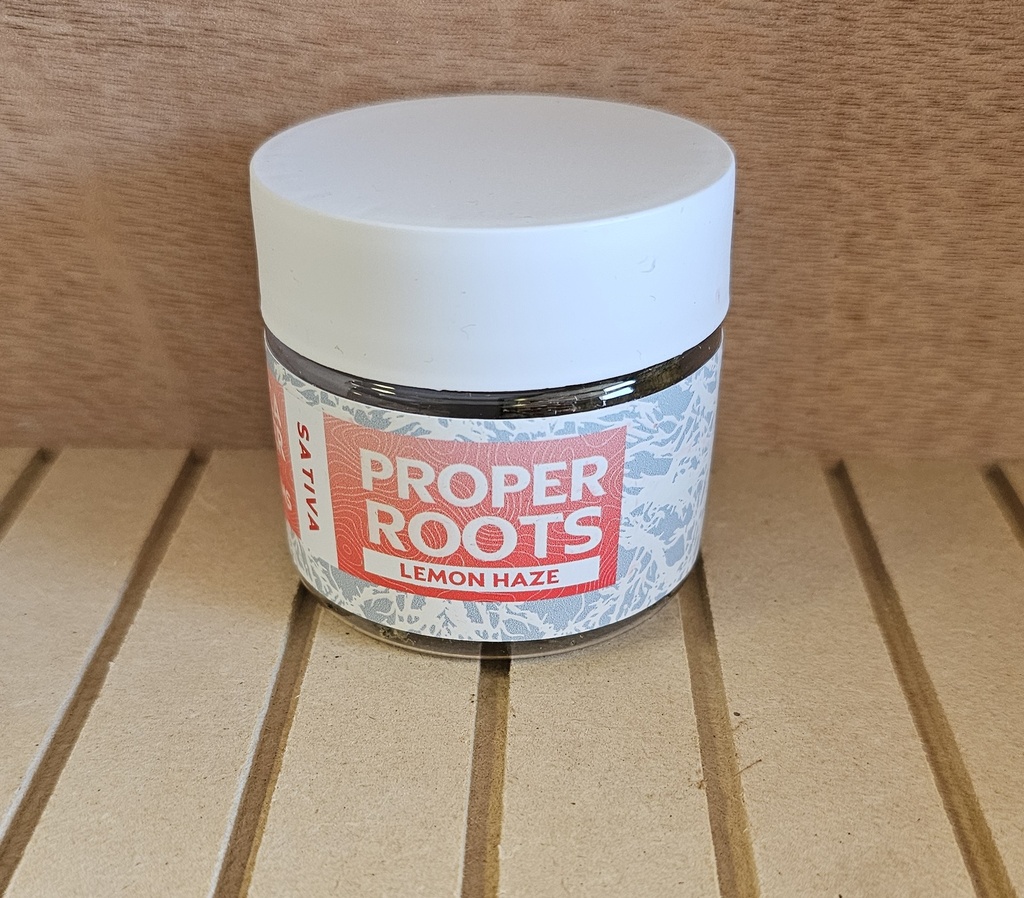 Proper Roots- Lemon Haze-Sativa- 3.5 grams | Carytown Tobacco Inc.