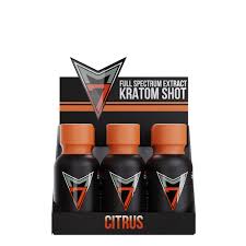 9 Hemp Co- Full Spectrum Kratom Shot- Citrus 12ct Display