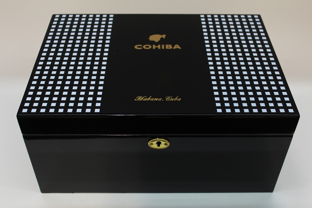 Cohiba Humidor Box w/lock - 13x9x7