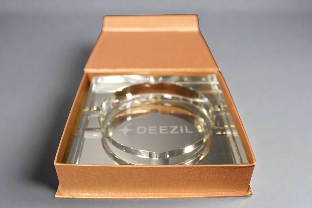 Deezil Glass Ashtray