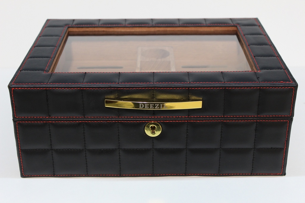 Deezil Leather Humidor Box KBXS002 (24x16x16)