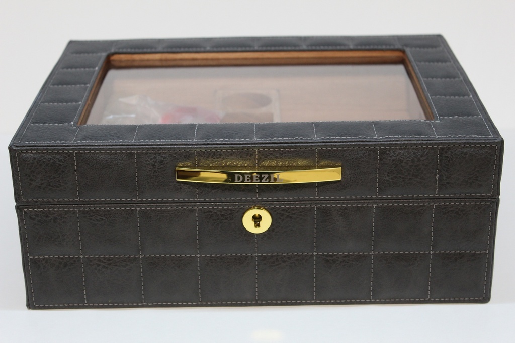 Deezil Leather Humidor Box KBXS002 (24x16x16)