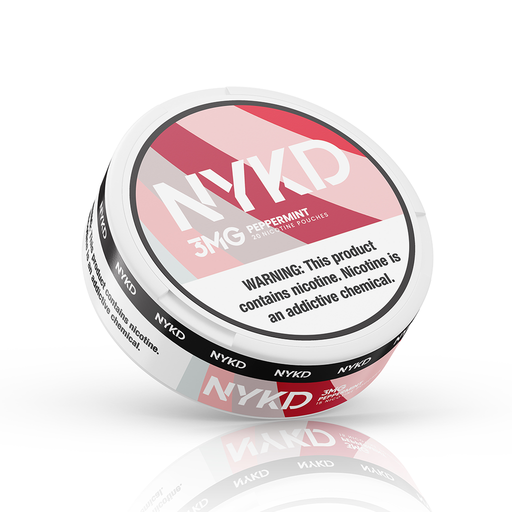 NYKD 12mg Nicotine Pouches - 5 Pack Sleeve
