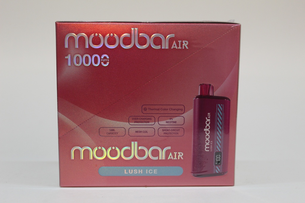 MoodBar Air 10,000 Puffs 5 count Display