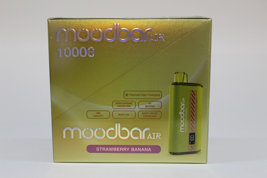 MoodBar Air 10,000 Puffs 5 count Display