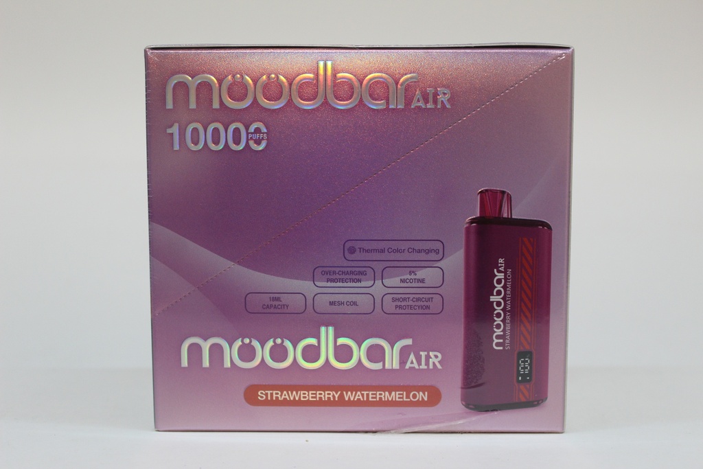 MoodBar Air 10,000 Puffs 5 count Display