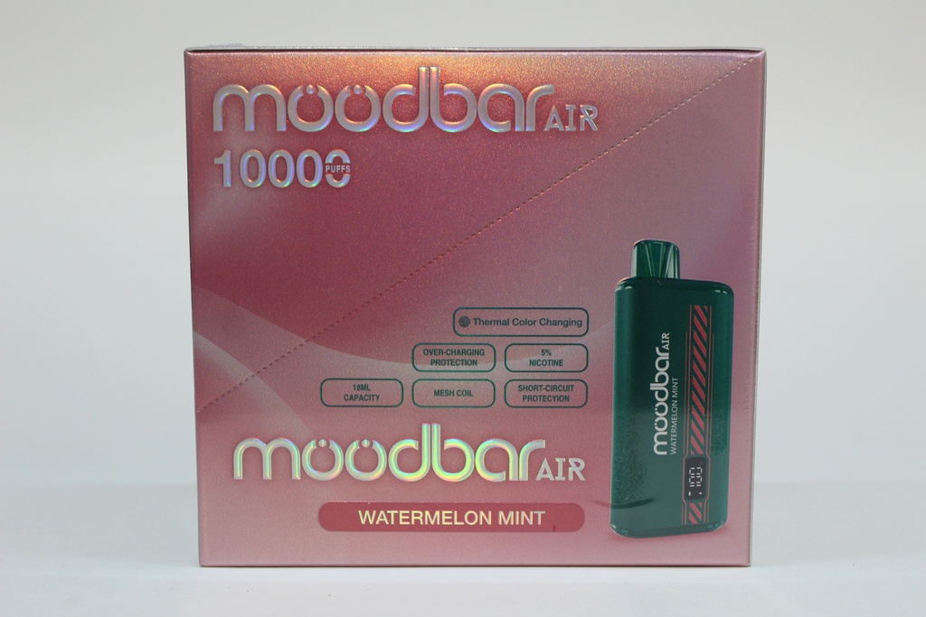 MoodBar Air 10,000 Puffs 5 count Display