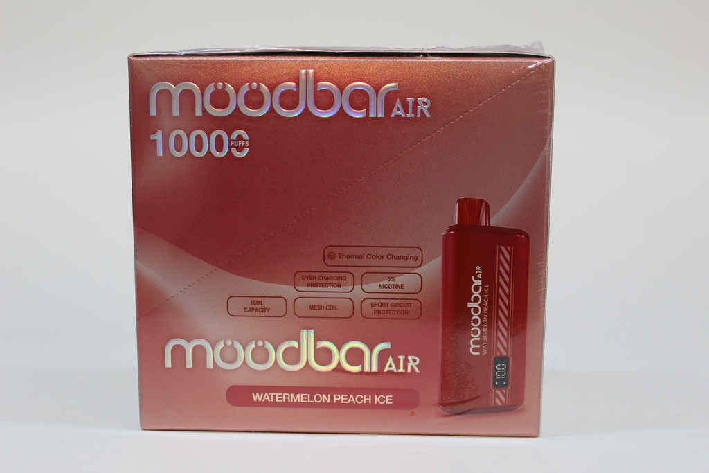 MoodBar Air 10,000 Puffs 5 count Display