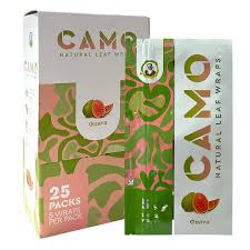 Afghan Hemp - Camo Natural Leaf Wraps - 25 Pack