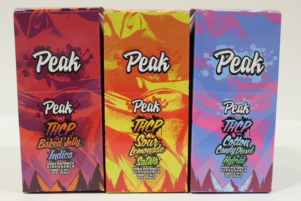 Peak THC-P Disposable 2000mg - 10ct Display
