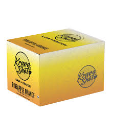 9 Hemp Co- Klearly Kava and Kratom- Pineapple ORANGE-12ct Display