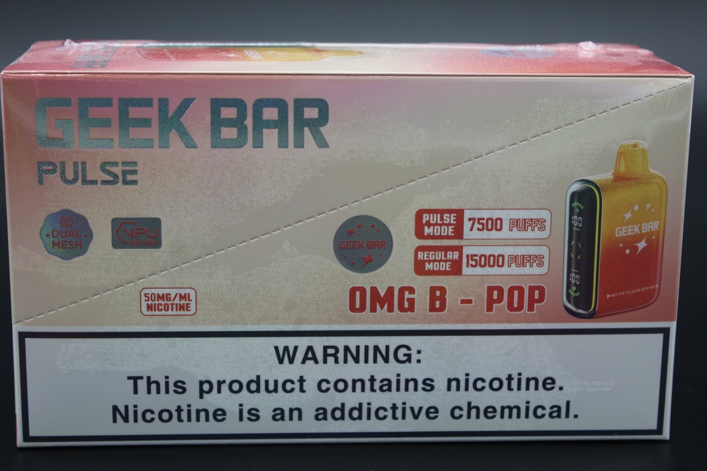 GEEK BAR - 15,000 Puffs - 5ct