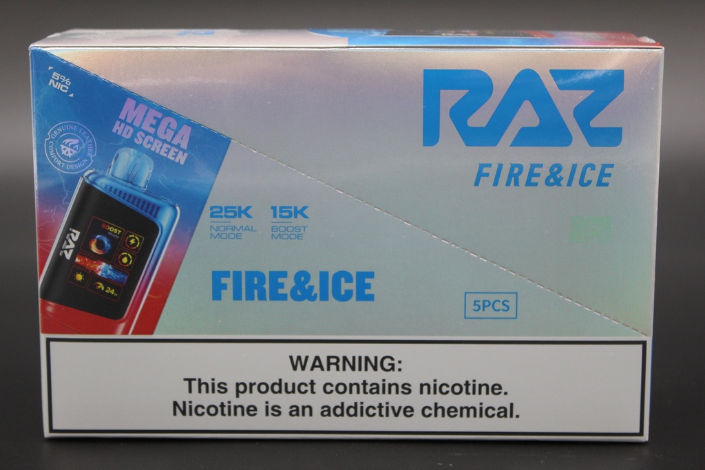 Raz - 25,000 Puffs - 5ct