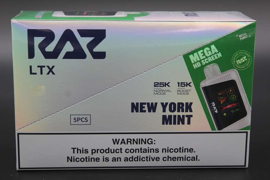 Raz - 25,000 Puffs - 5ct