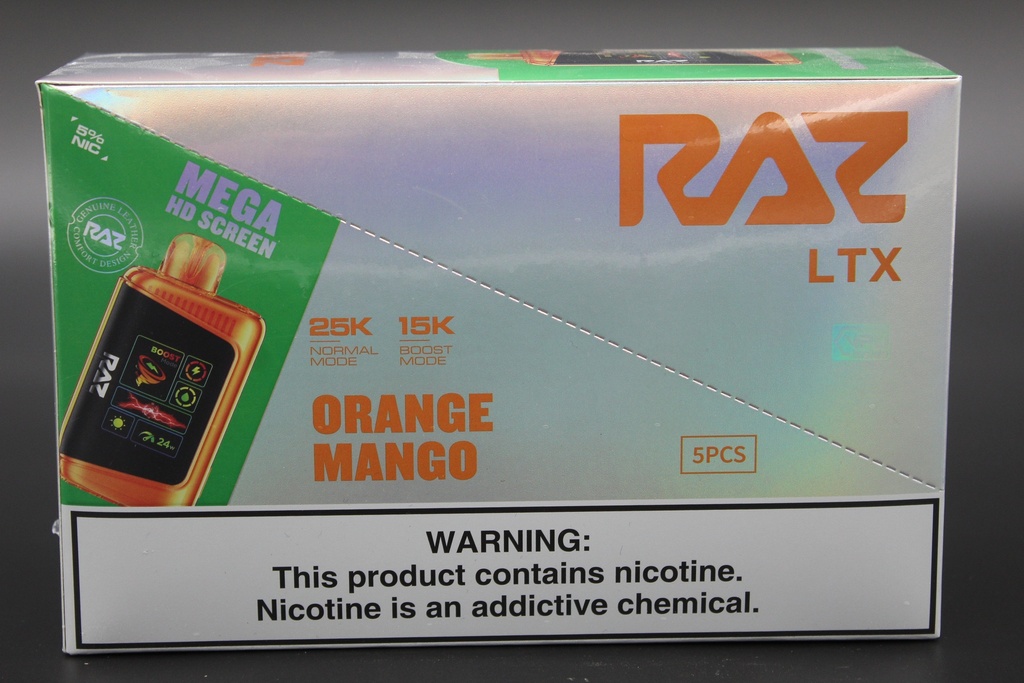 Raz - 25,000 Puffs - 5ct