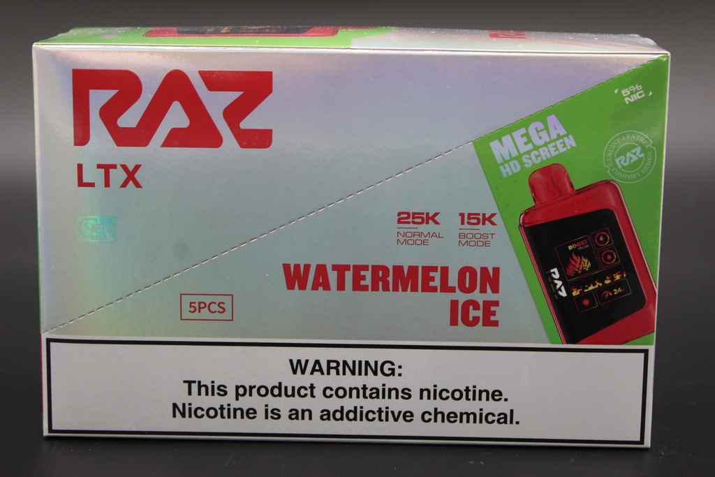 Raz - 25,000 Puffs - 5ct