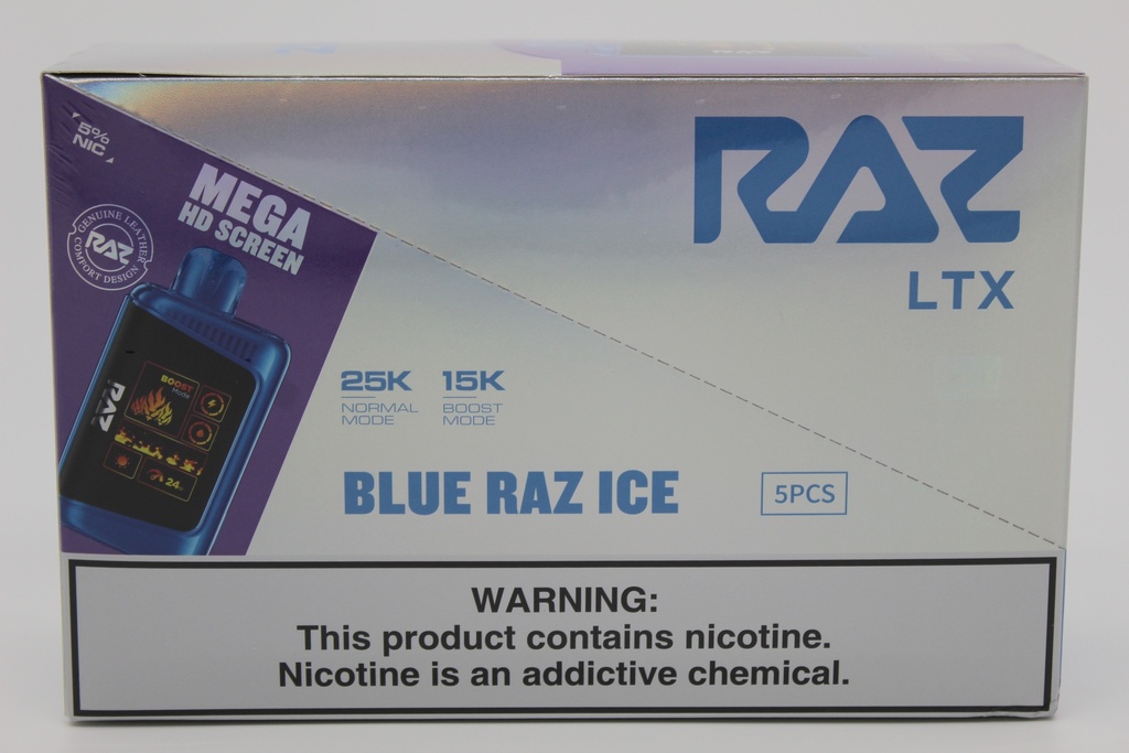 Raz - 25,000 Puffs - 5ct