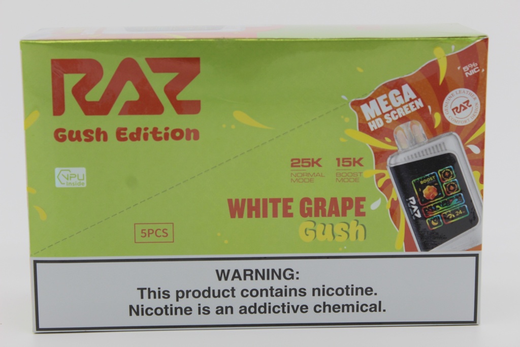 Raz - 25,000 Puffs - 5ct