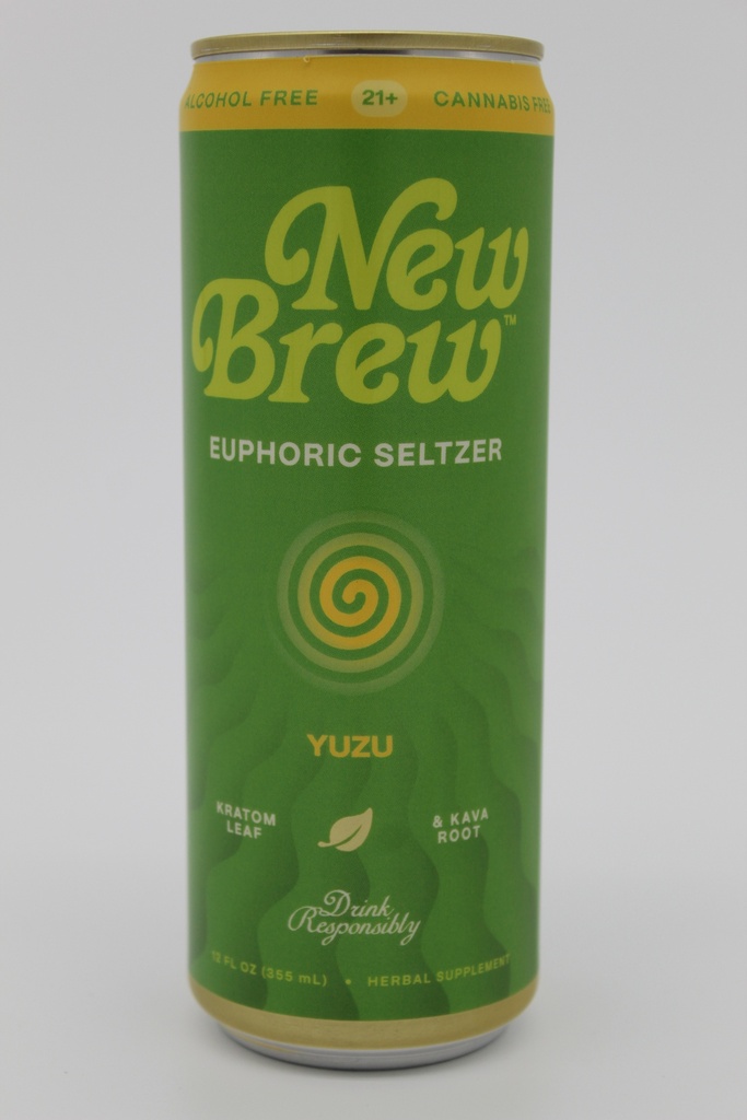 Zion Herbal-New Brew Euphoric Seltzer - 12oz, 12pk