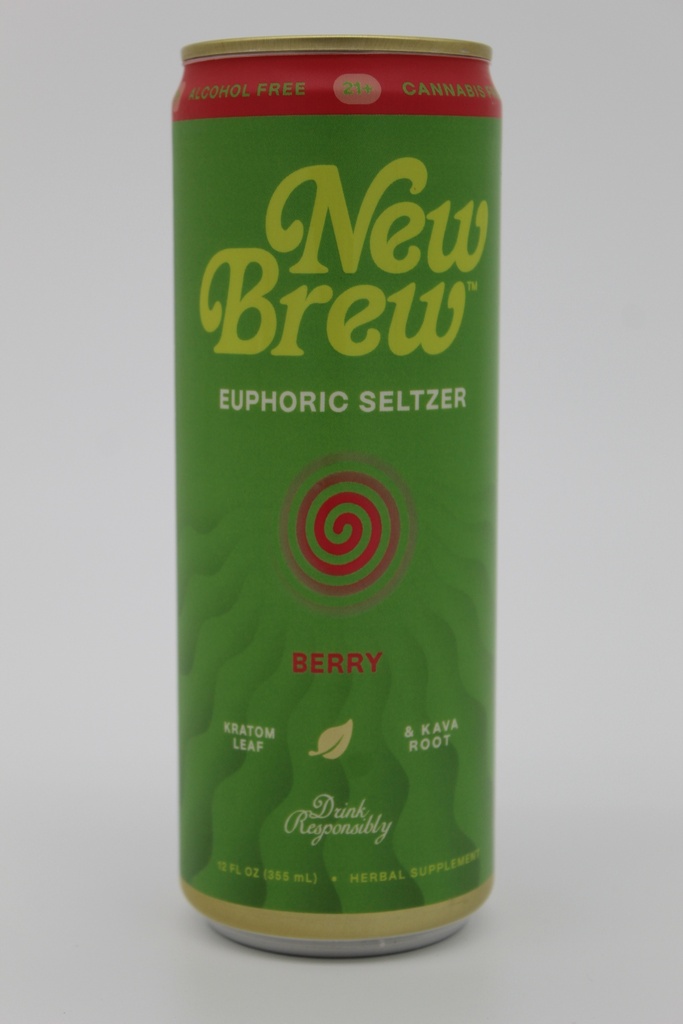 New Brew Euphoric Seltzer - 12oz, 12pk