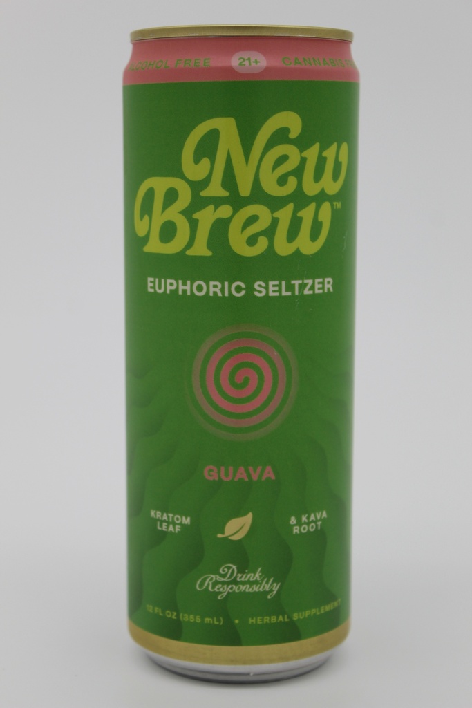 Zion Herbal-New Brew Euphoric Seltzer - 12oz, 12pk