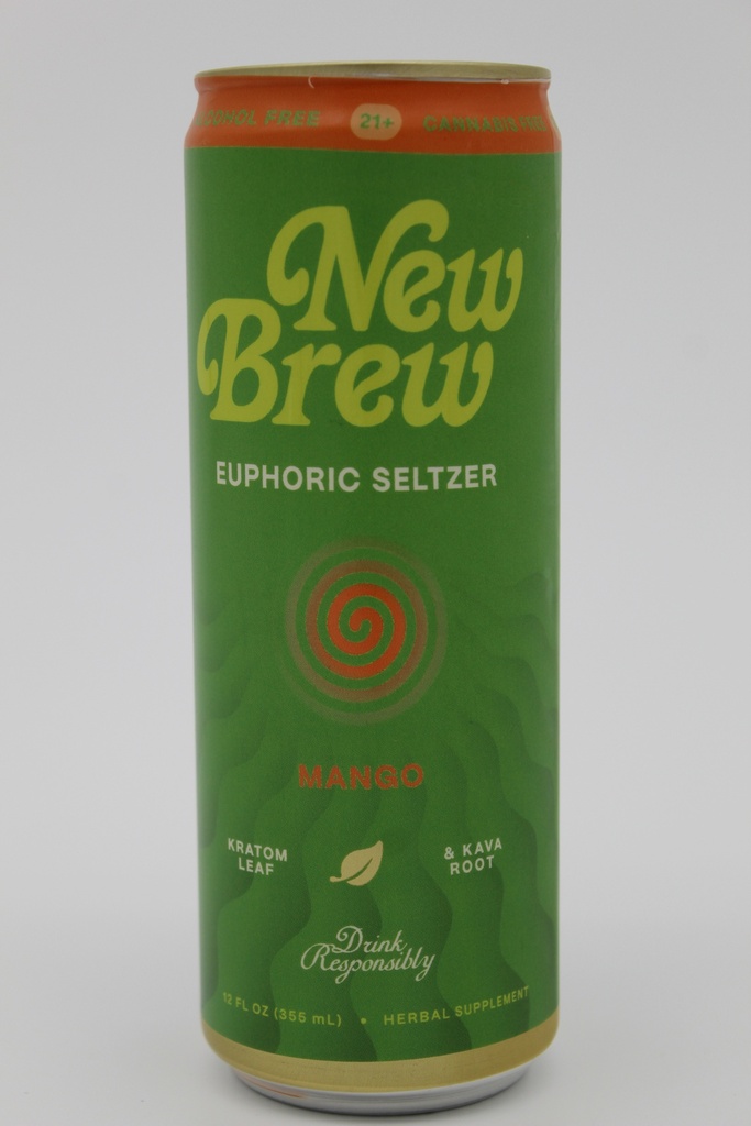 New Brew Euphoric Seltzer - 12oz, 12pk