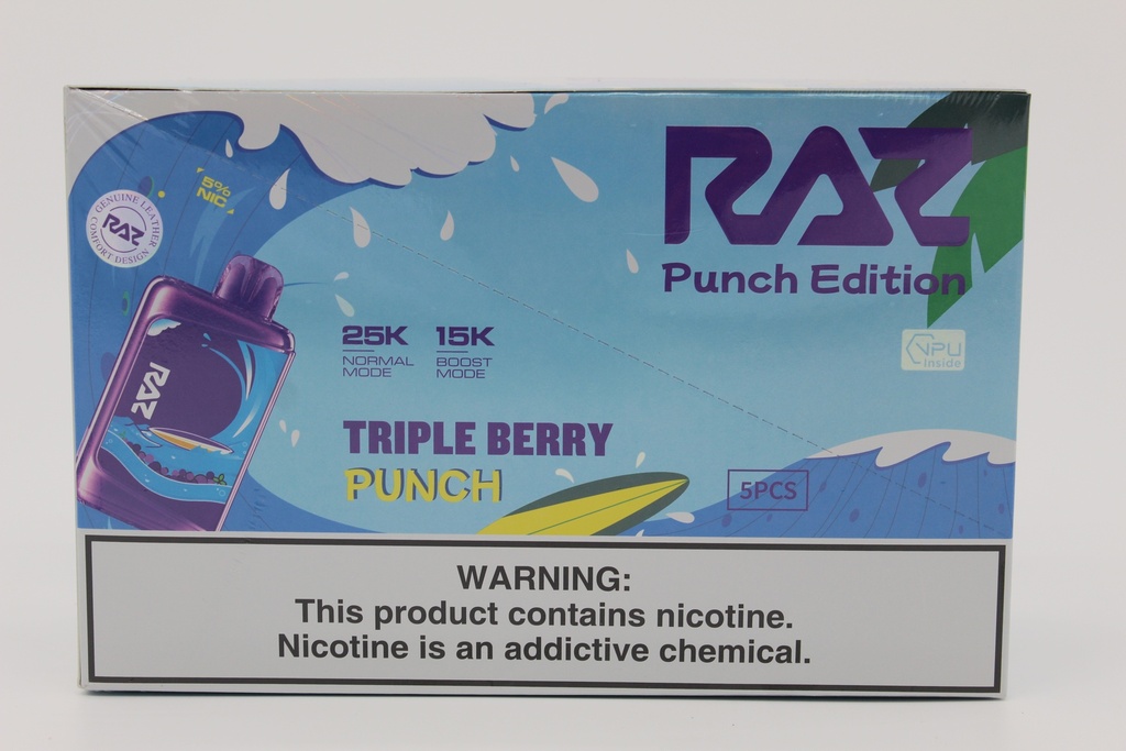 Raz - 25,000 Puffs - 5ct