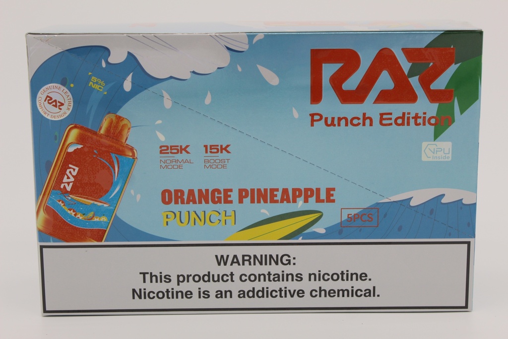 Raz - 25,000 Puffs - 5ct