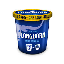 Longhorn - Mint Long Cut - 12 Cans