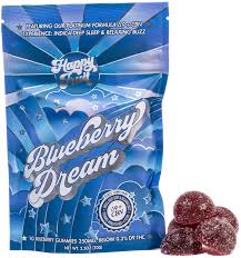 Butter Gummies- THC Infused Gummies-Blueberry Dream- 2ct